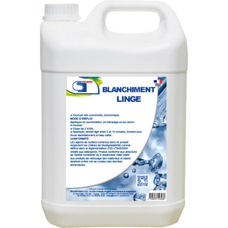 BLANCHIMENT LINGE